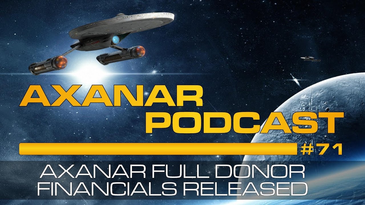 Axanar Podcast # 71 - Where the money went!